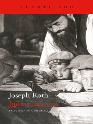 cover image of Judíos errantes